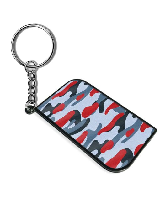 Military Camouflage Seamless Keychain Zapvi