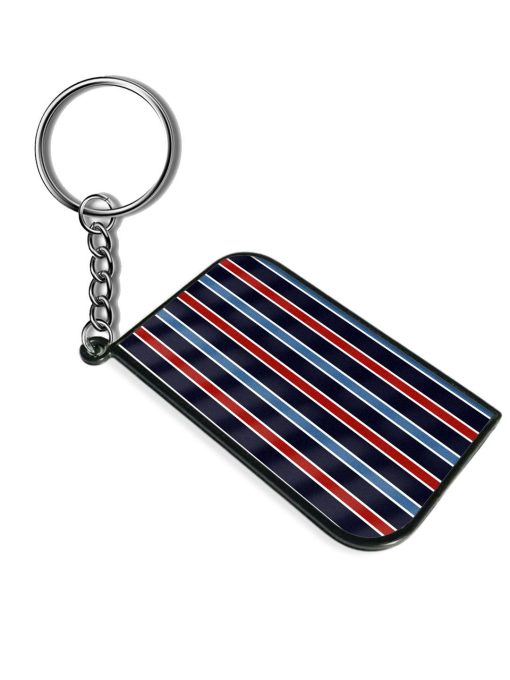 Stripe Seamless Pattern Keychain Zapvi