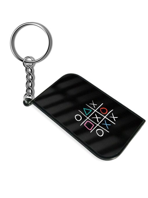 Super Neon Tic-Tac-Toe Keychain Zapvi