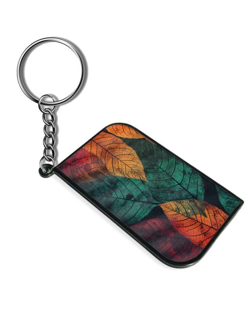 Leaves Artwork Keychain Zapvi