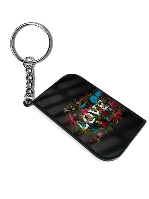 Lover Flower Art Keychain Zapvi