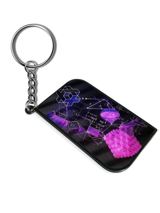 Math Physics Formula Art Keychain Zapvi