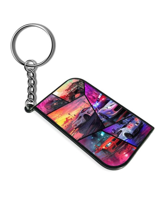 Ride In Pixels Keychain Zapvi