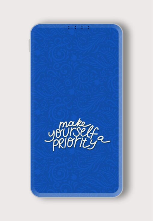 Make Youself Priority Printed Designer 10000 mAh PowerBank Zapvi