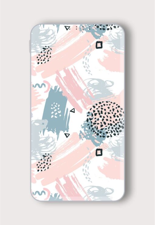 Vector Seamless Pattern Printed Designer 10000 mAh PowerBank Zapvi