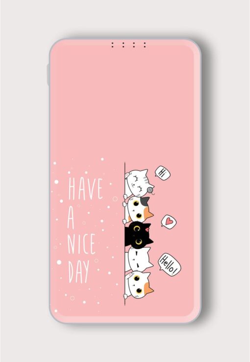 Cute Adorable Kawaii Printed Designer 10000 mAh PowerBank Zapvi