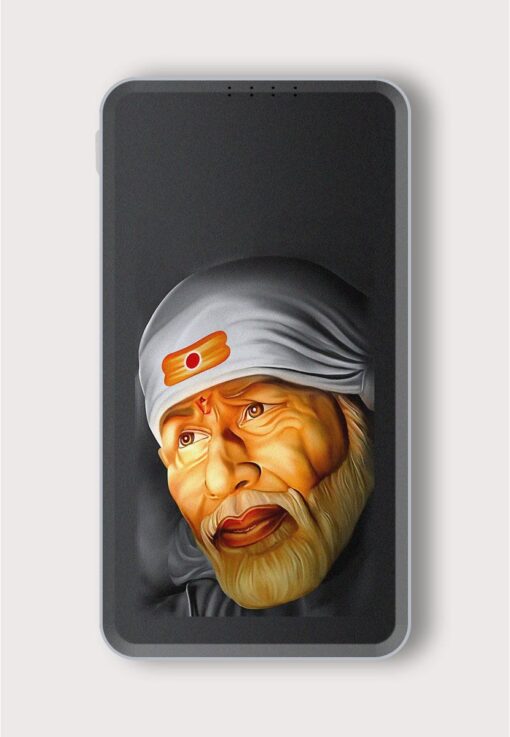 Sai Baba Shirdi Printed Designer 10000 mAh PowerBank Zapvi