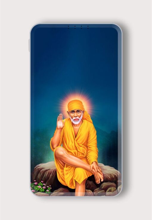 Sai Baba Indian Printed Designer 10000 mAh PowerBank Zapvi