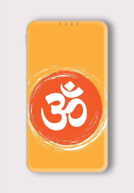 Symbol Mantra Om Printed Designer 10000 mAh PowerBank Zapvi