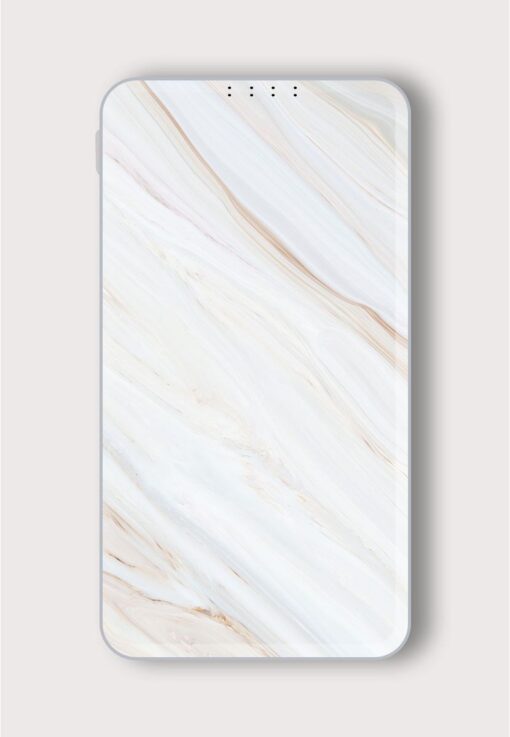 Marble Pattern Texture Printed Designer 10000 mAh PowerBank Zapvi