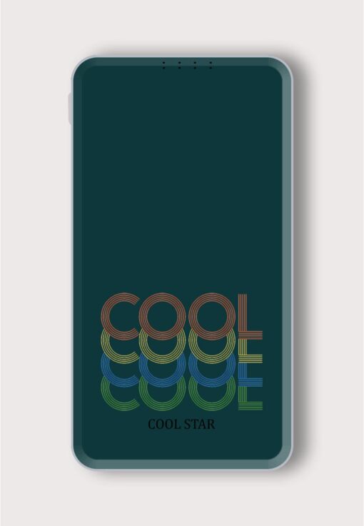 Cool Star Slogan Printed Designer 10000 mAh PowerBank Zapvi