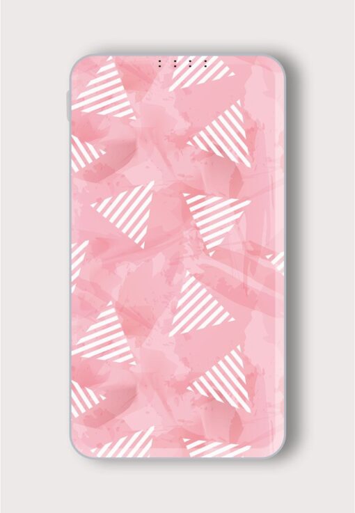 Vector Sweetie Triangle Printed Designer 10000 mAh PowerBank Zapvi