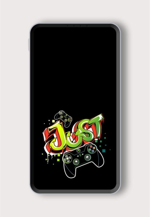 Graffiti Gamepad Illustration Printed Designer 10000 mAh PowerBank Zapvi