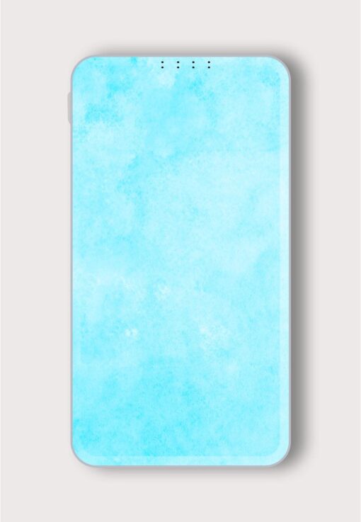 Abstract Watercolor Texture Printed Designer 10000 mAh PowerBank Zapvi