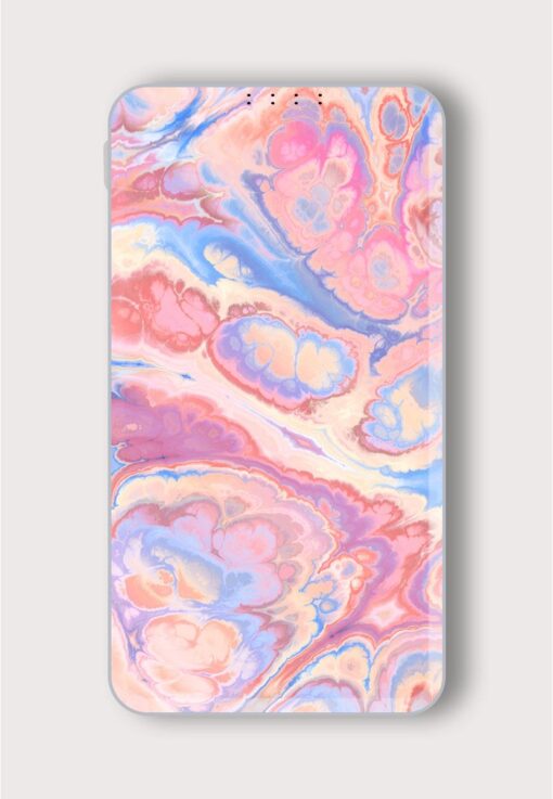 Seamless Fractal Marble Printed Designer 10000 mAh PowerBank Zapvi