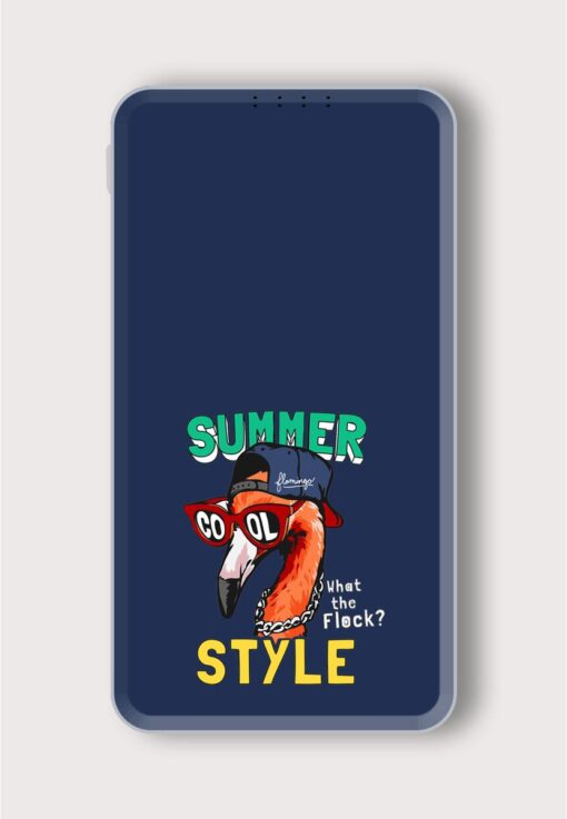 Summer Style Slogan Printed Designer 10000 mAh PowerBank Zapvi