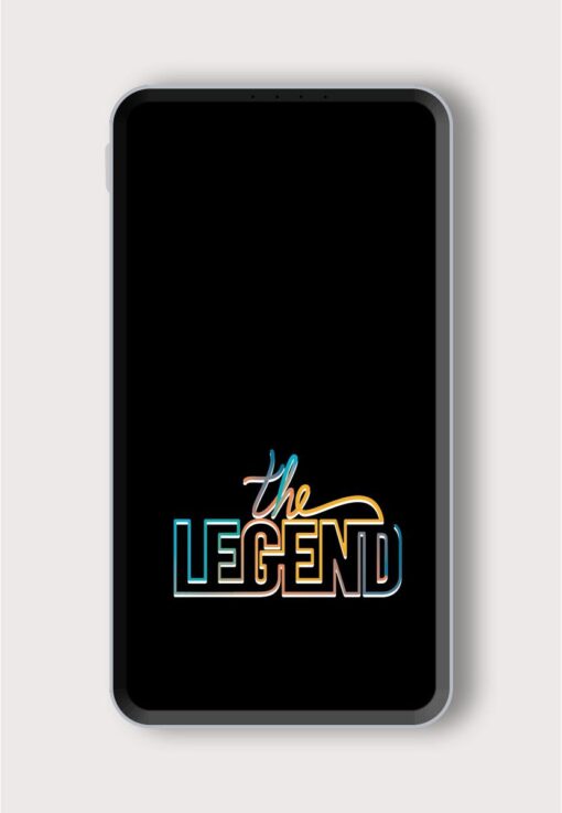 Legend Calligraphy Colorful Printed Designer 10000 mAh PowerBank Zapvi