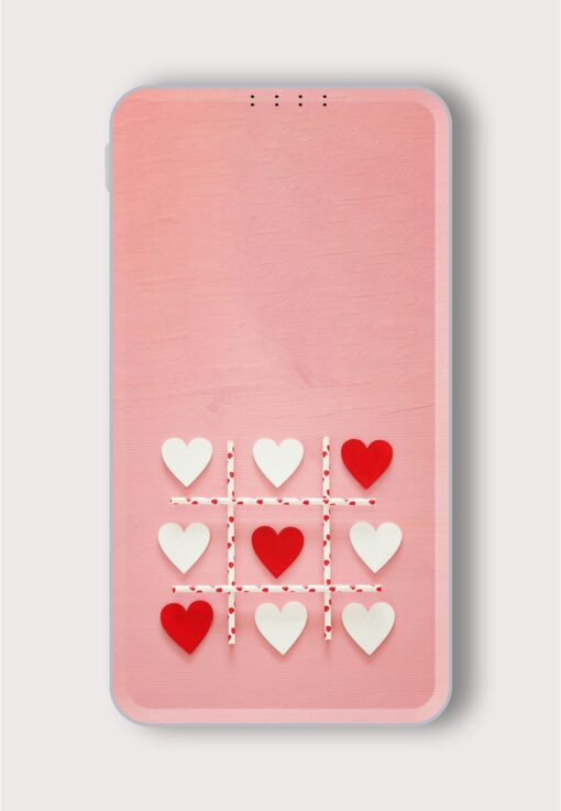 Valentines Day Concept Printed Designer 10000 mAh PowerBank Zapvi