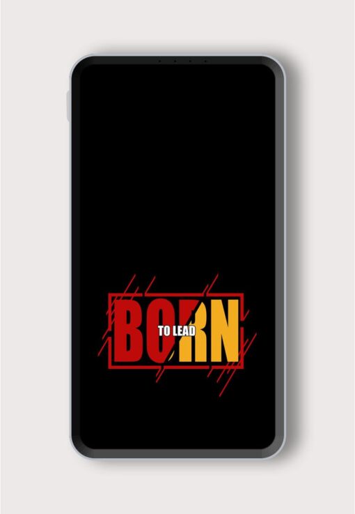 Bron Leadquote Typography Printed Designer 10000 mAh PowerBank Zapvi