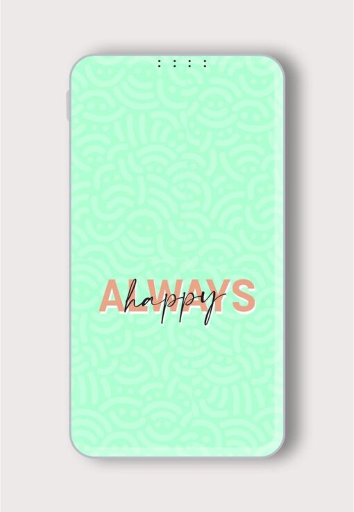 Woman Inspirational Always Printed Designer 10000 mAh PowerBank Zapvi