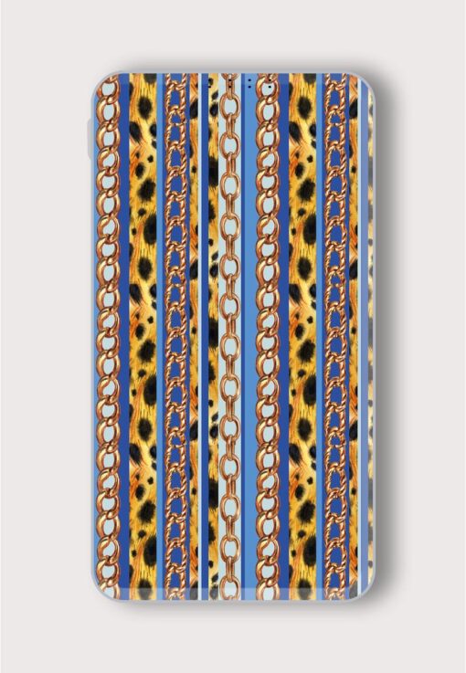 Seamless Pattern Stripes Printed Designer 10000 mAh PowerBank Zapvi