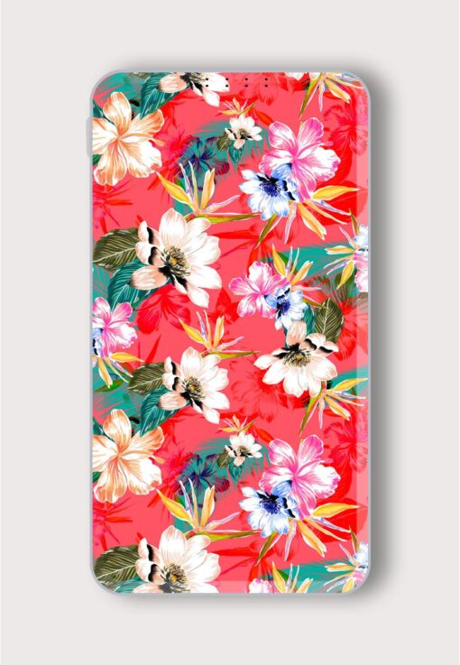 Flowers Full Romance Printed Designer 10000 mAh PowerBank Zapvi