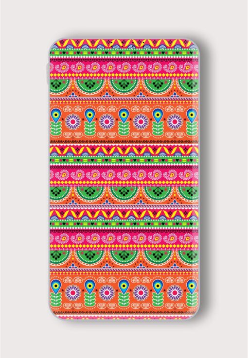 Vector Floral Seamless Printed Designer 10000 mAh PowerBank Zapvi