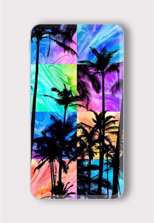 Coconut Tree With Printed Designer 10000 mAh PowerBank Zapvi