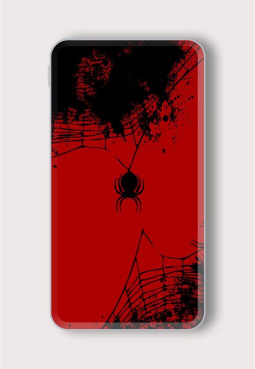 Spider Web Printed Designer 10000 mAh PowerBank Zapvi