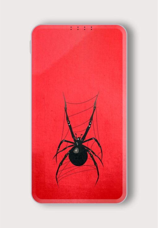 Cool Spider Web Printed Designer 10000 mAh PowerBank Zapvi