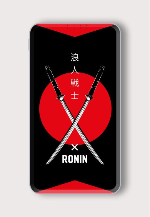 X Ronin Printed Designer 10000 mAh PowerBank Zapvi