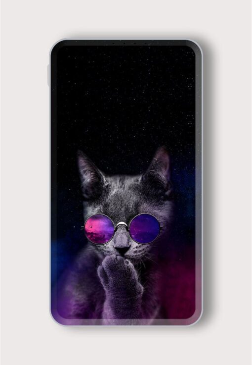 Shy Cat Printed Designer 10000 mAh PowerBank Zapvi