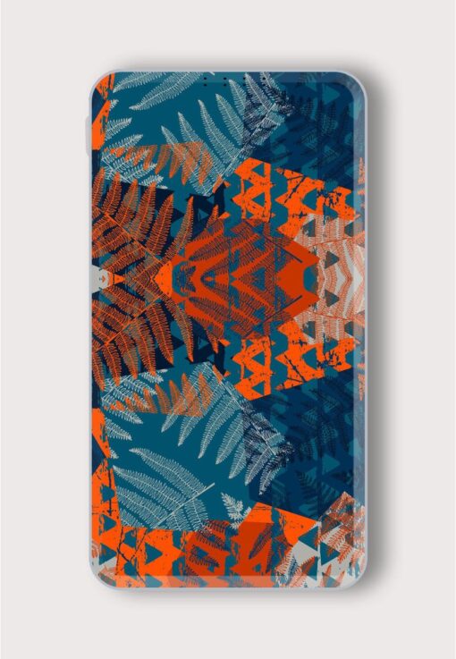 Abstract Jungle Print Printed Designer 10000 mAh PowerBank Zapvi