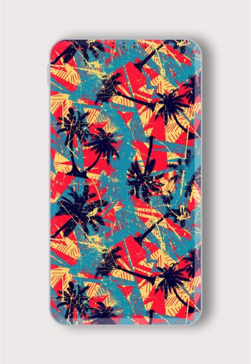 Abstract Seamless Chaotic Printed Designer 10000 mAh PowerBank Zapvi