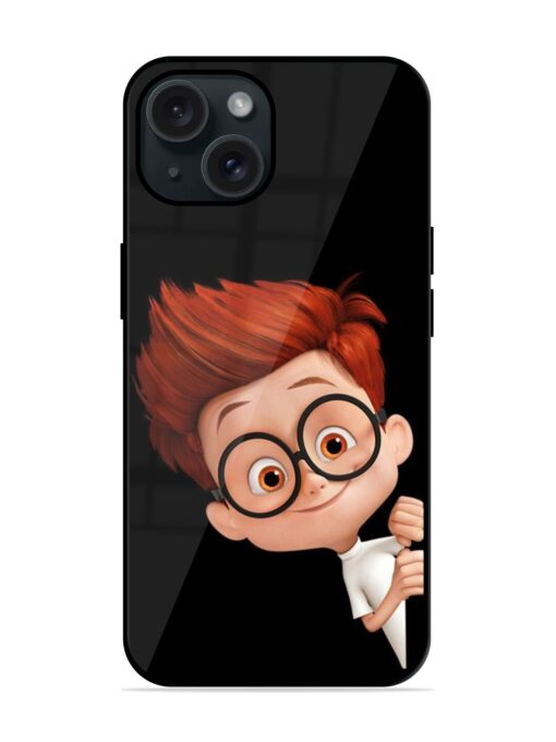 Smart Boy Cartoon Glossy Metal TPU Case Zapvi