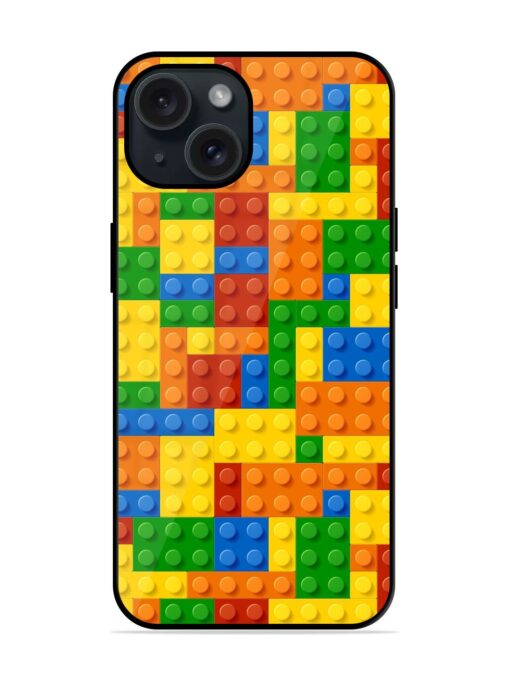 Building Blocks Glossy Metal TPU Case Zapvi