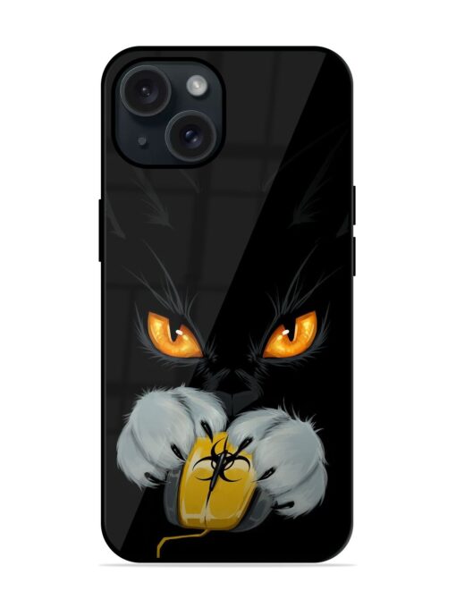 Dark Yellow Eye Fictional Art Glossy Metal TPU Case Zapvi