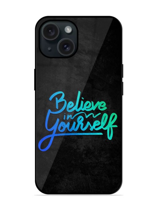 Believe In Yourself Glossy Metal TPU Case Zapvi