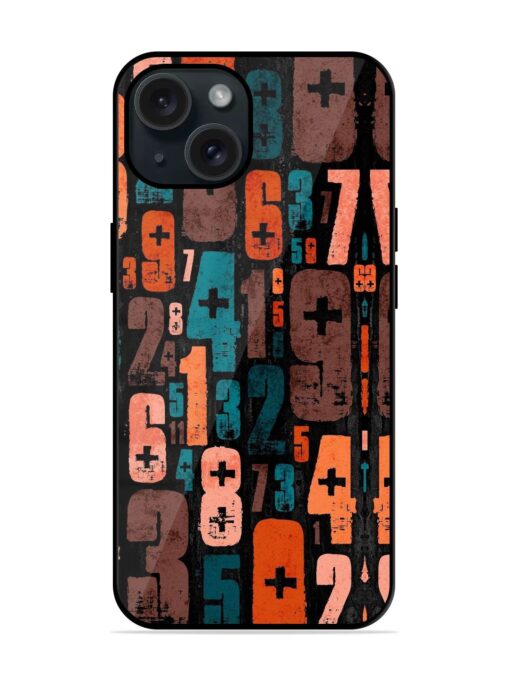 0 To 9 Art Glossy Metal TPU Case Zapvi