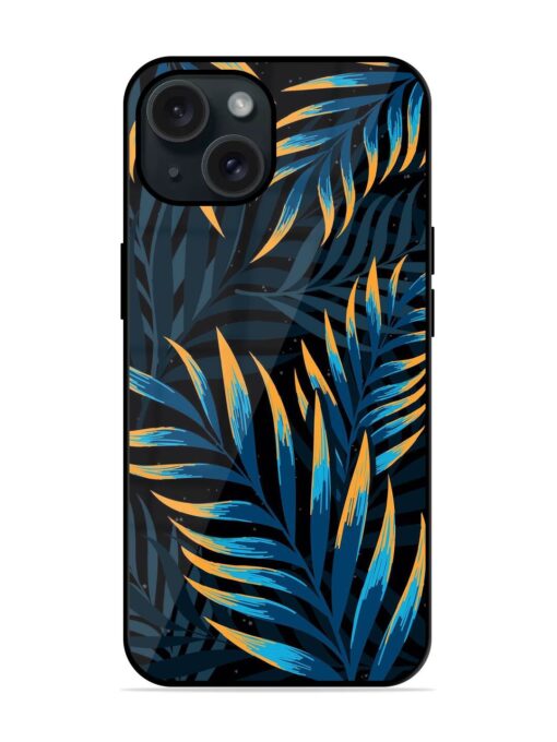 Abstract Leaf Art Glossy Metal TPU Case Zapvi