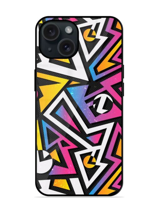 Abstract Music Geometric Glossy Metal TPU Case Zapvi