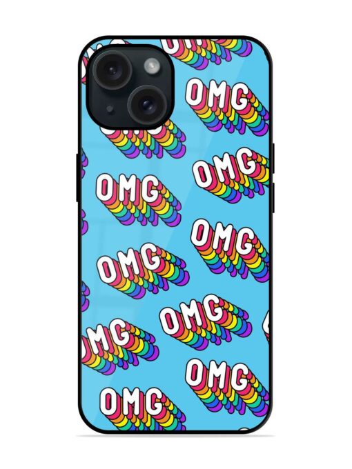 Seamless Pattern Words Glossy Metal TPU Case Zapvi