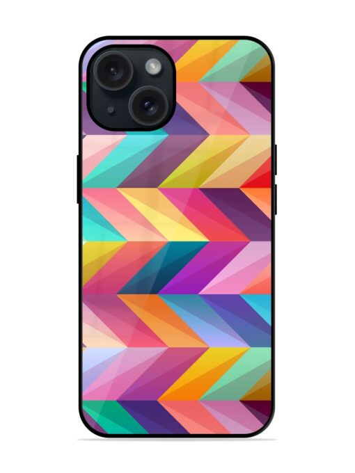 Seamless Geometric Pattern Glossy Metal TPU Case Zapvi