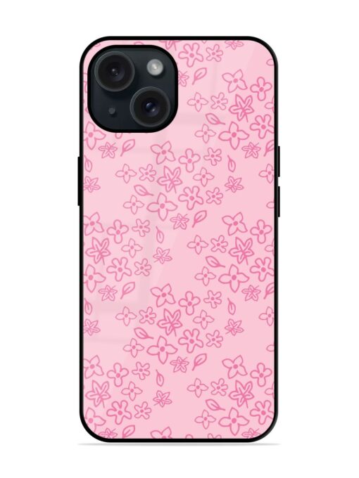 Abstract Floral Seamless Glossy Metal TPU Case Zapvi