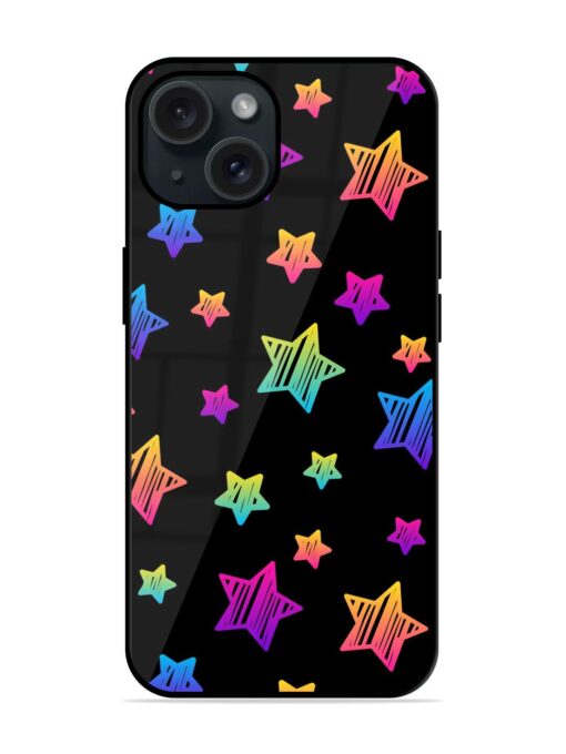 Abstract Black Rainbow Glossy Metal TPU Case Zapvi