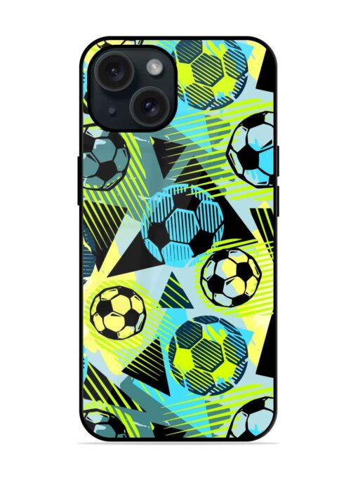 Seamless Textile Football Glossy Metal TPU Case Zapvi