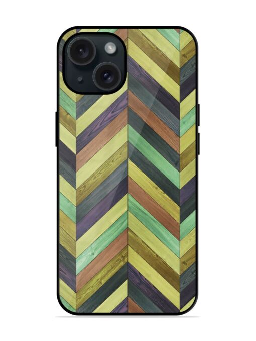 Seamless Wood Parquet Glossy Metal TPU Case Zapvi