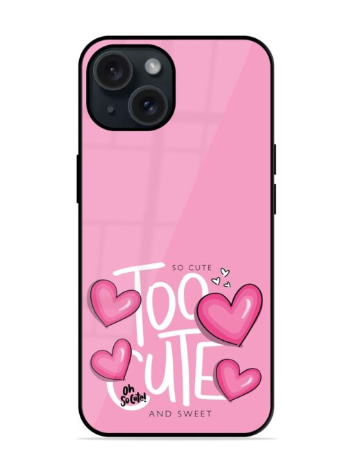 Cute Slogan Text Glossy Metal TPU Case Zapvi