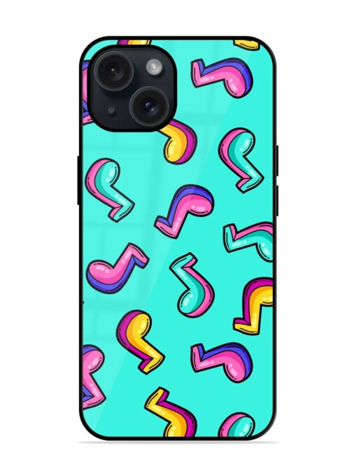 Seamless Pattern Cartoon Glossy Metal TPU Case Zapvi