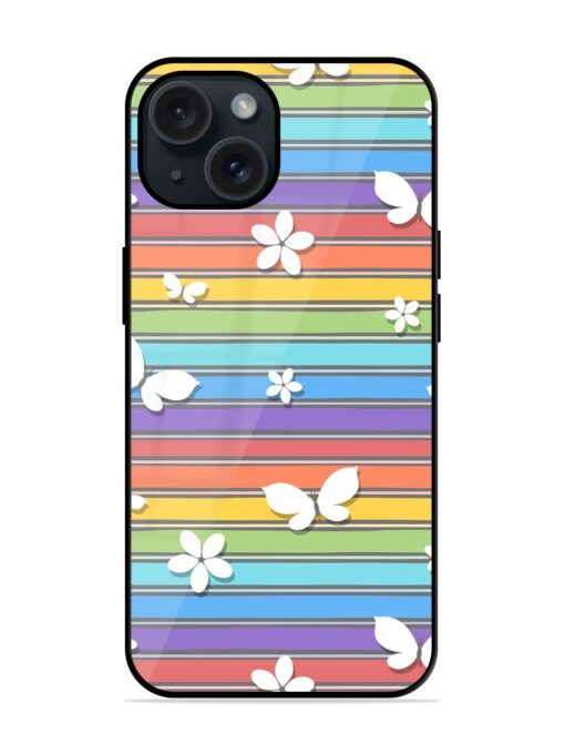 Seamless Pattern Silhouettes Glossy Metal TPU Case Zapvi